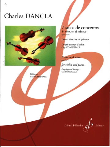 7 solos de concertos - 1er solo, en Si mineur opus 77 n° 1 Visuell